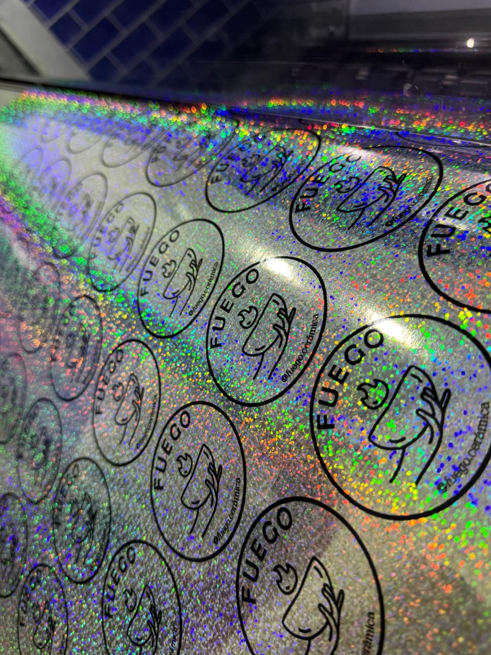 VINILO Holográfico Glitter - POR METRO