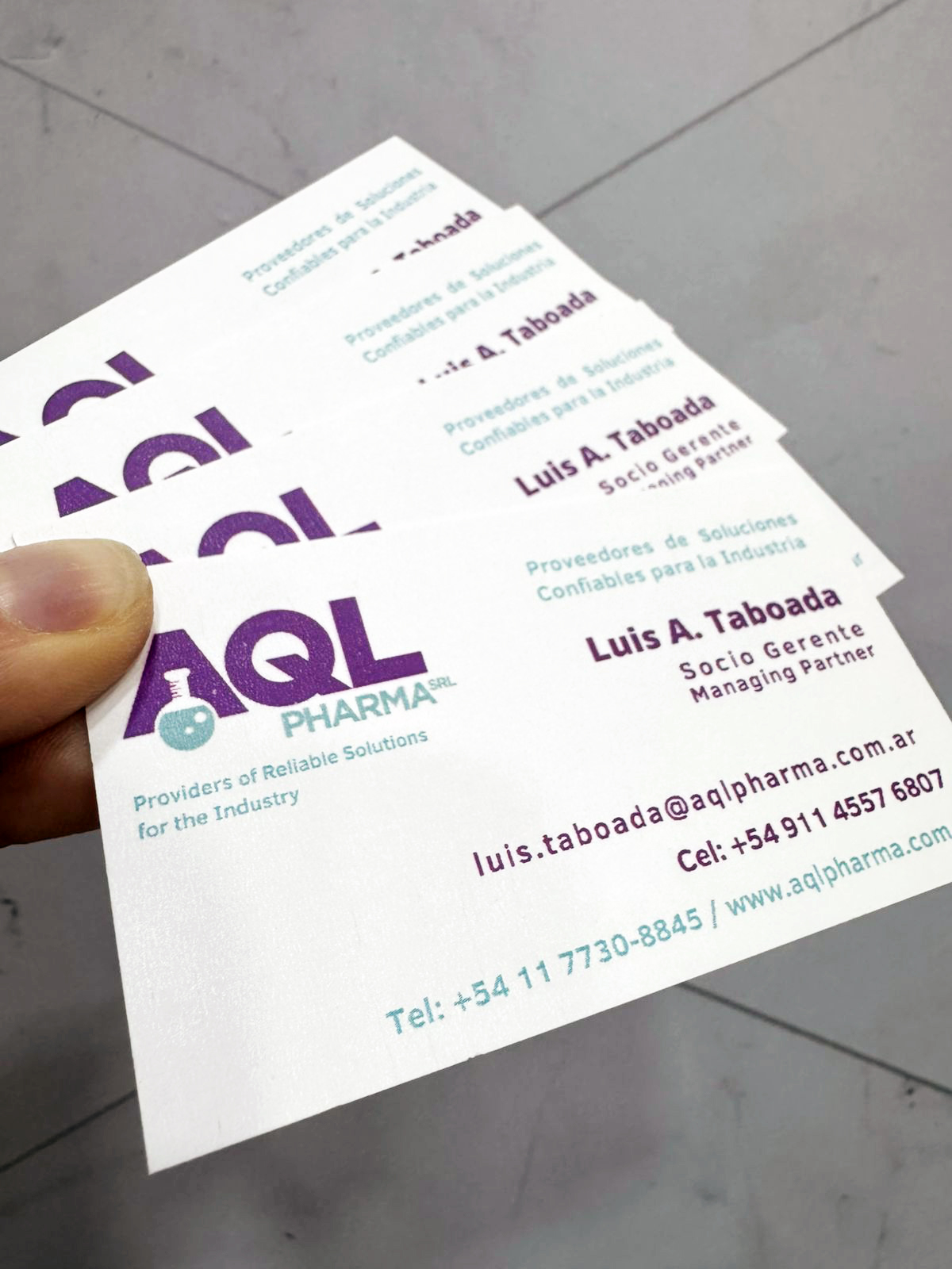 Tarjetas personales - LAMINADAS - Imagen 5