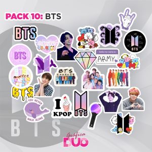 Pack de calcos N° 10: BTS