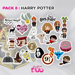Pack de calcos N° 8: Harry Potter